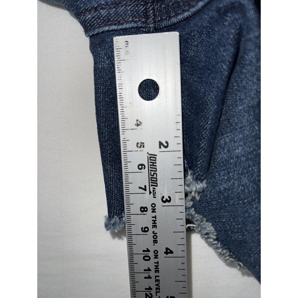 KUT From The Kloth Gigi Shorts Womens 4 Blue High Rise Distressed Cutoff Denim - Picture 7 of 7